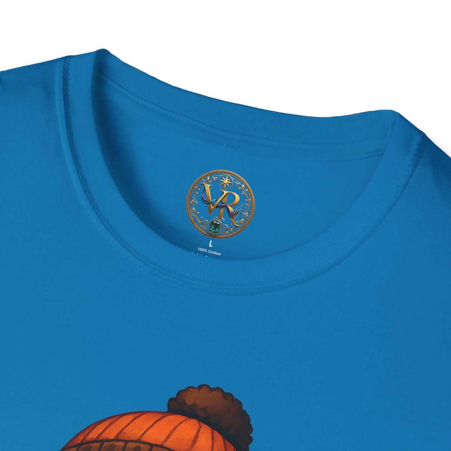 Cozy Reading Ghost Tee - Sapphire - product view 3 - Sapphire
