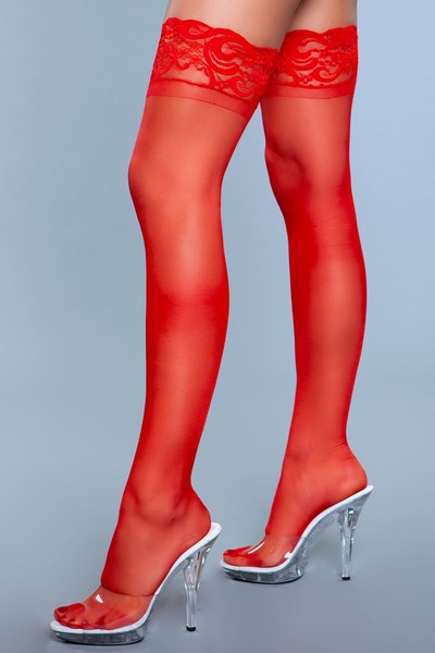 Lace Over It Thigh Highs, styled view