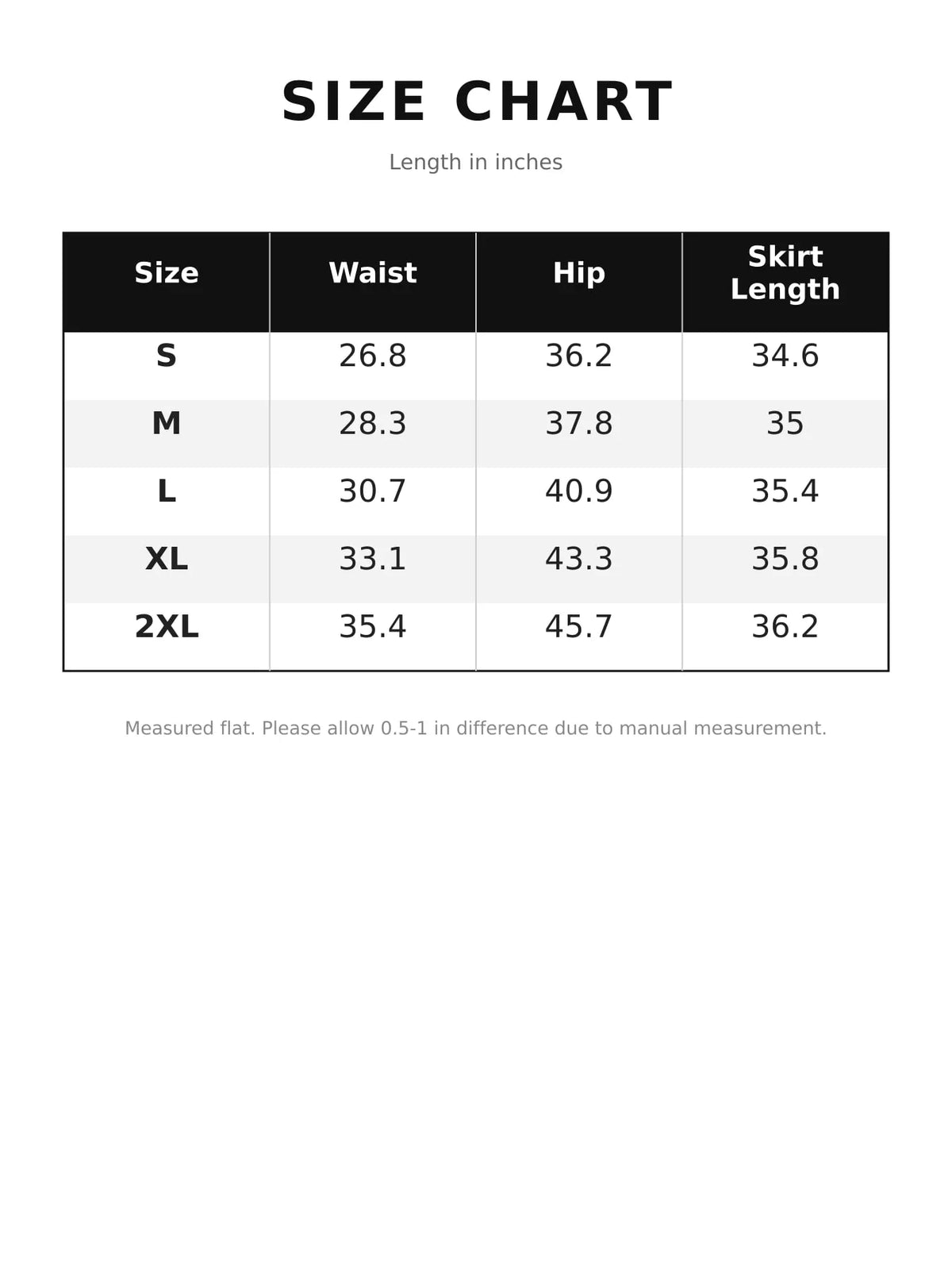 High-Waisted Fringe Midi Skirt - Size chart - View 25