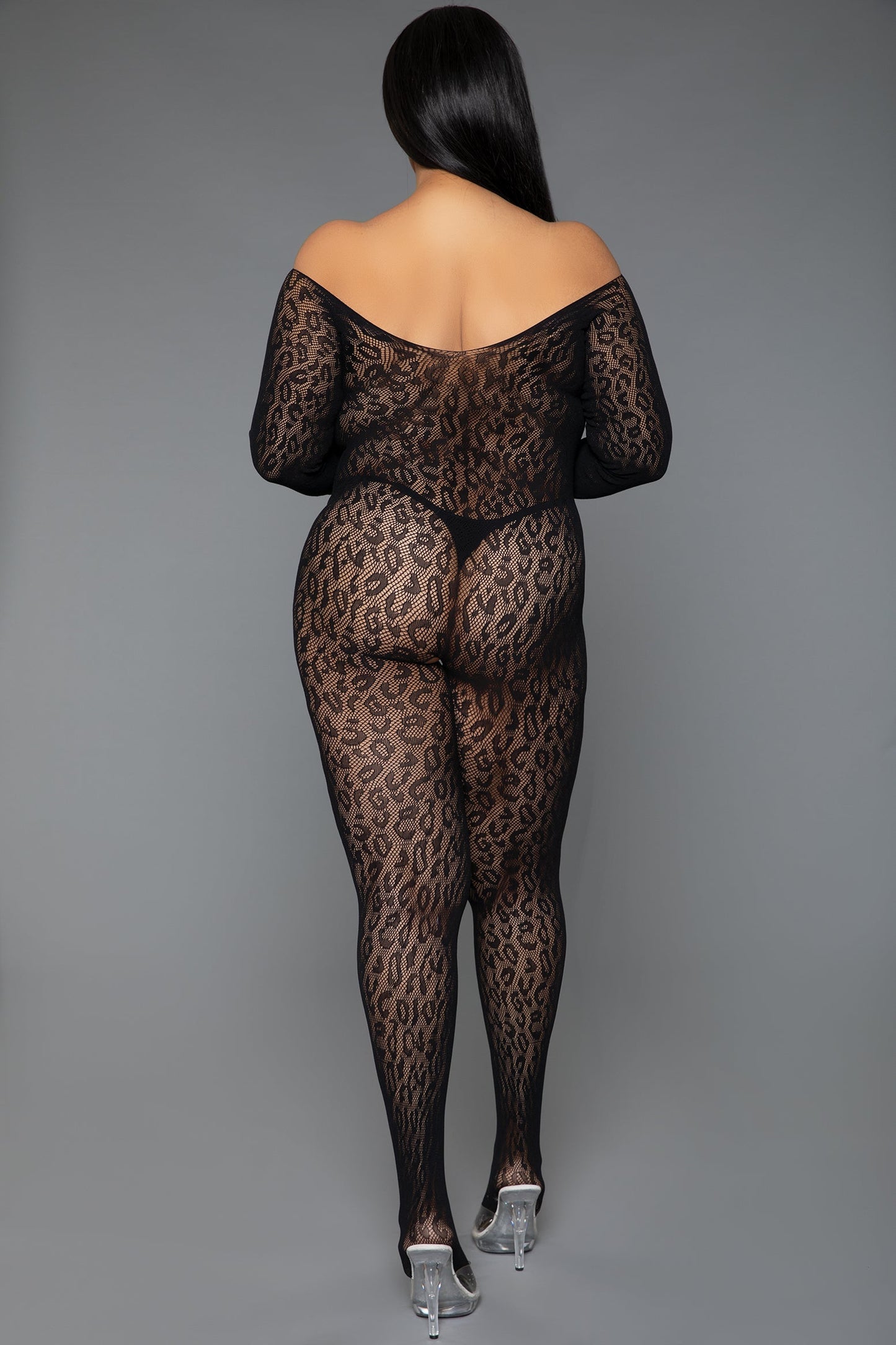 Animal Instinct Bodystocking, side view