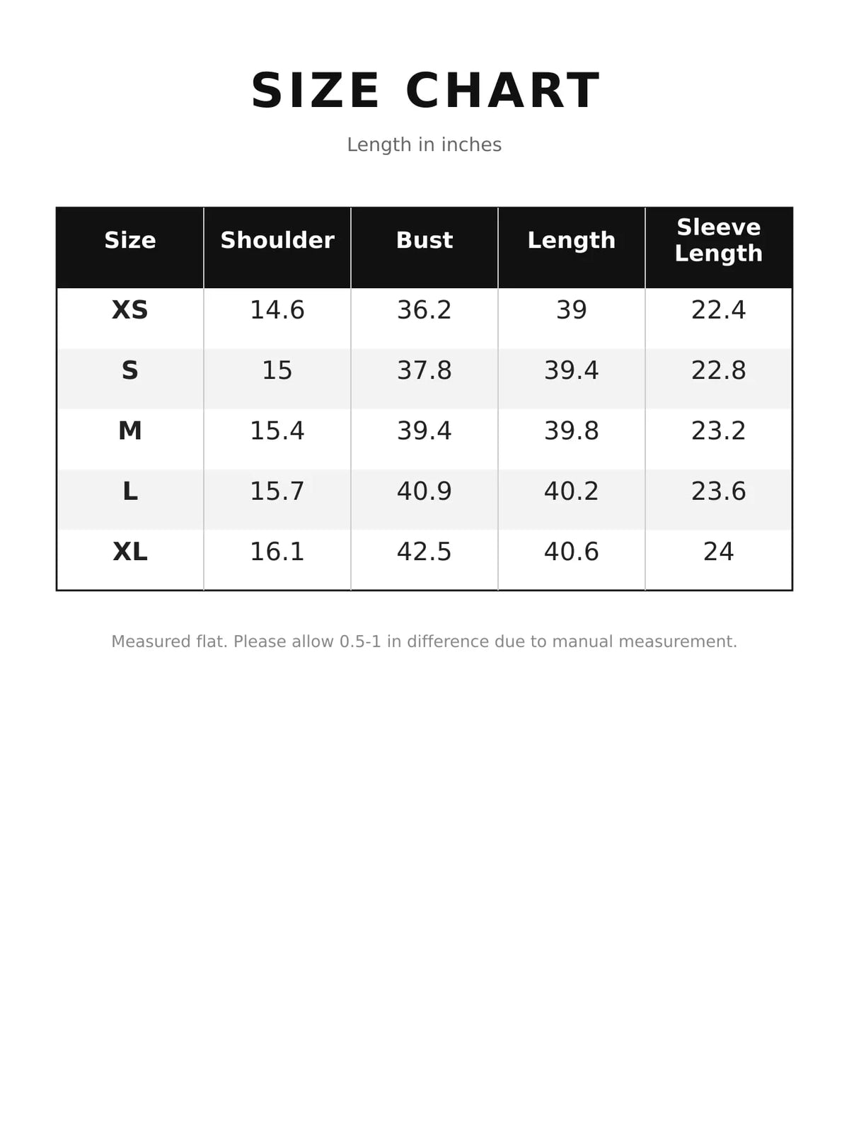 Longline Wool Coat with Waist-Defining Belt - Size chart - View 13
