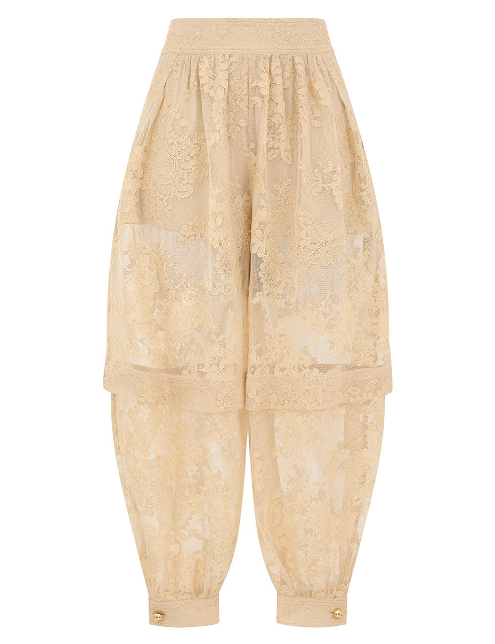Sleeveless lace up pants casual loose party two-piece set for women