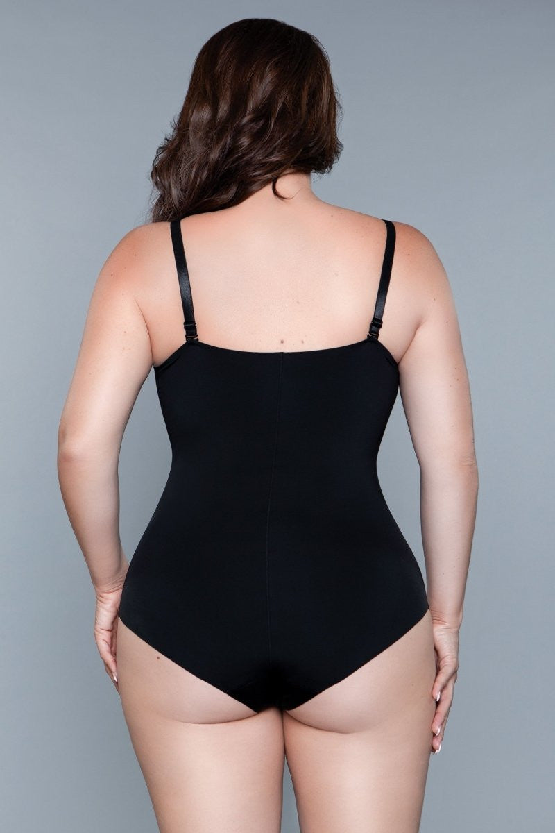 What A Waist Shapewear Bodysuit, styled view