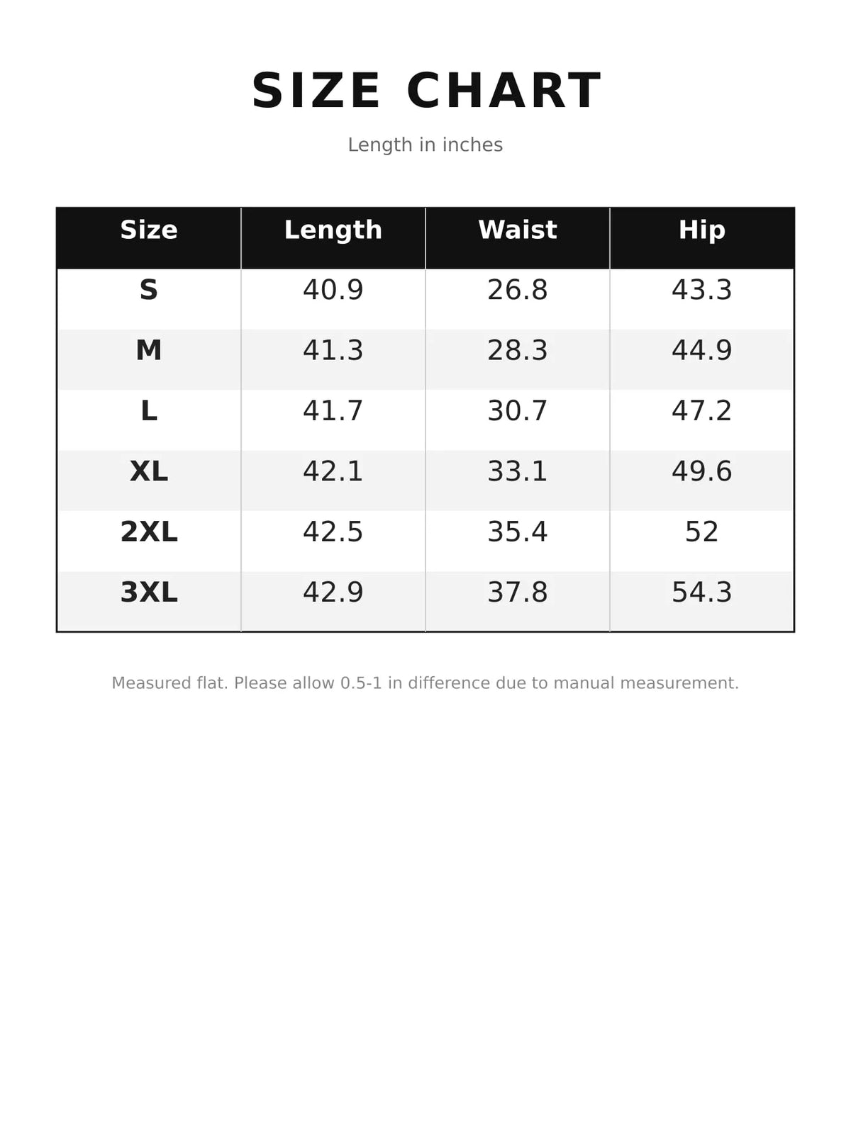 Full Size High-Waisted Lace Denim Skirt Plus Size - Size chart - View 13