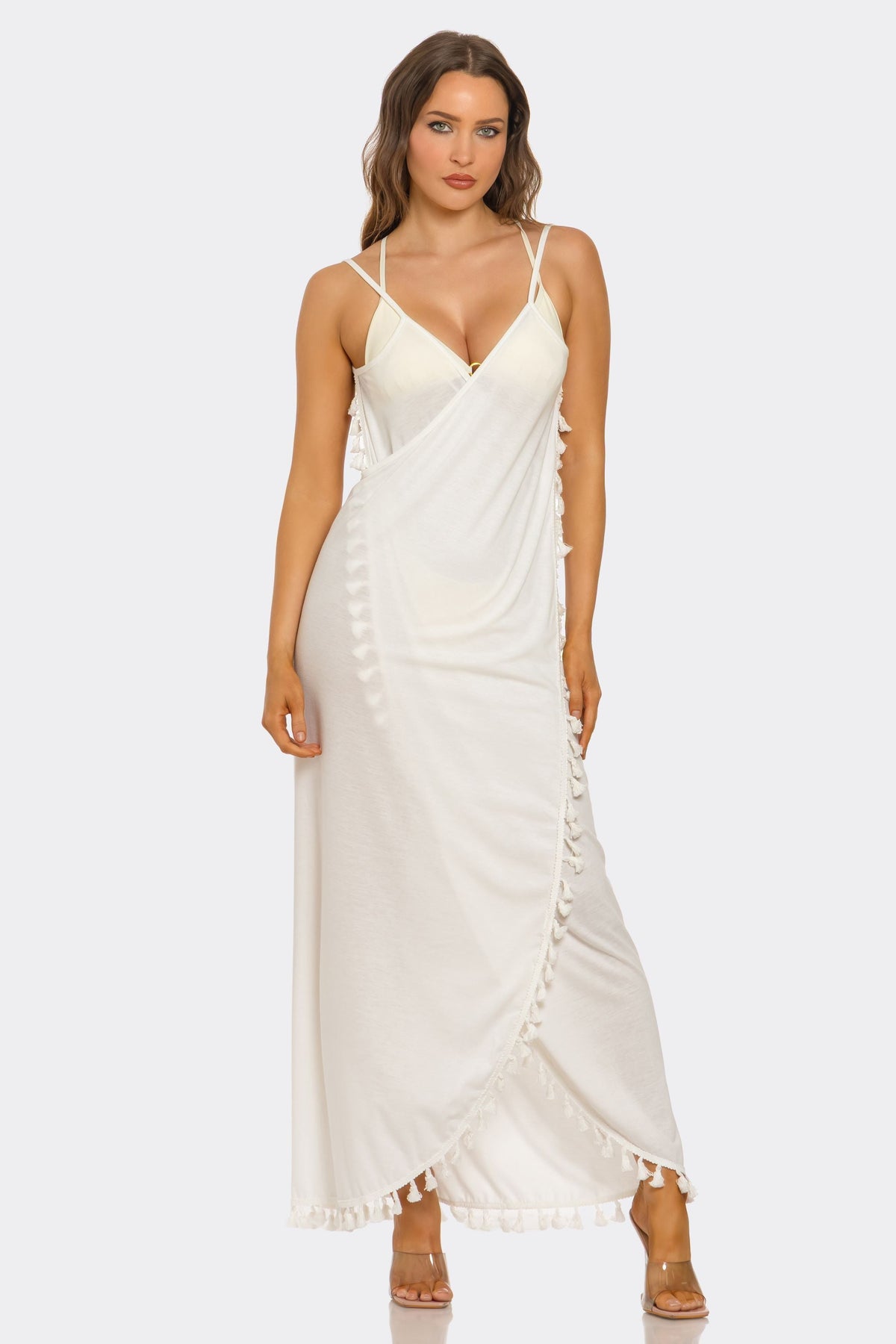 Tassel Tease Cover Up Dress - image 3