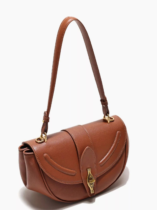 Vintage Saddle Shoulder Bag - product photo 2