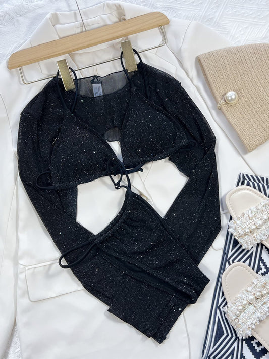 Glitter Three-Piece Swim Set - product photo 2
