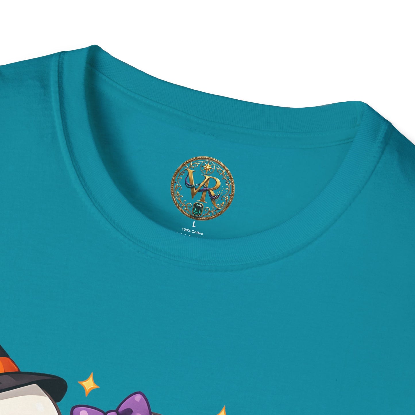 Halloween Ghost Trio Tee - Tropical Blue - product view 1 - Tropical Blue