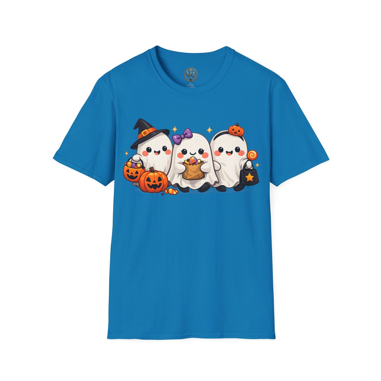 Halloween Ghost Trio Tee - Red - product view 3 - Red