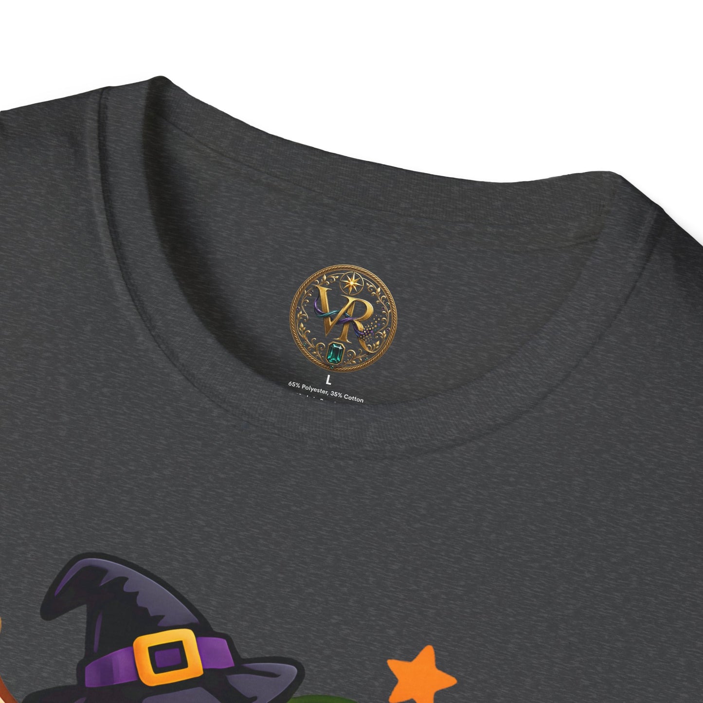 Green Halloween Monster Tee - Black - product view 3 - Black