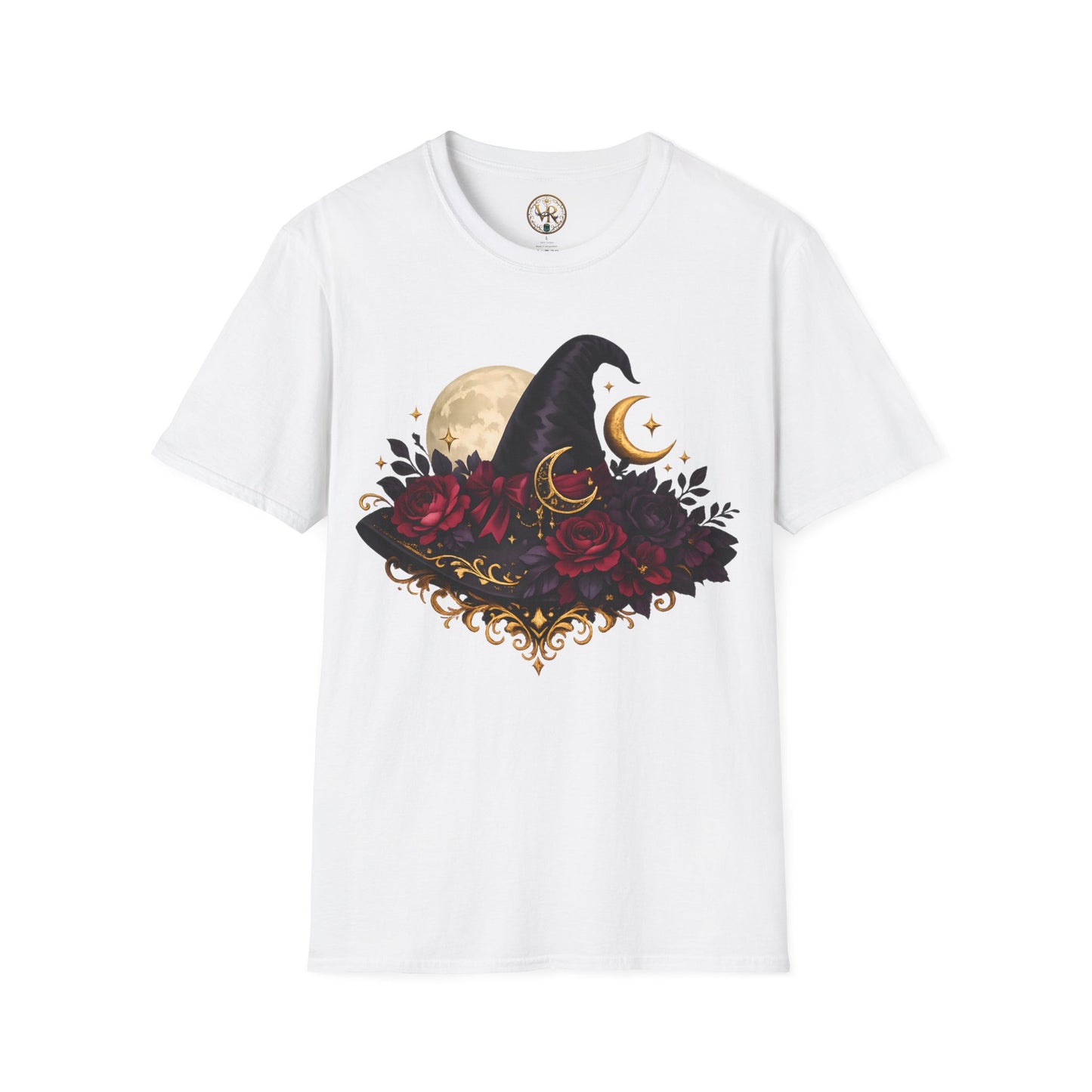 Mystic Crow Moon Tee - White - product view 1 - White