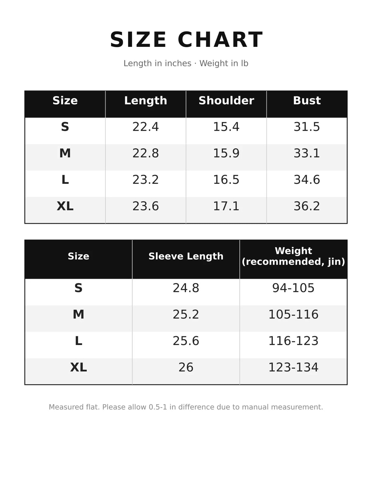 Layered Look Long Sleeve T-Shirt - Size chart - View 10