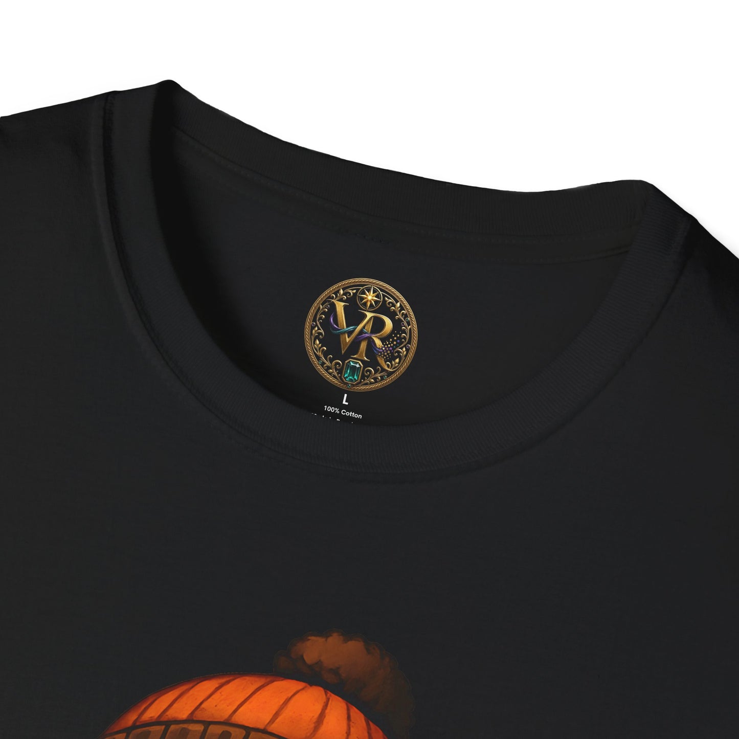 Cozy Reading Ghost Tee - Heather Royal - product view 2 - Heather Royal