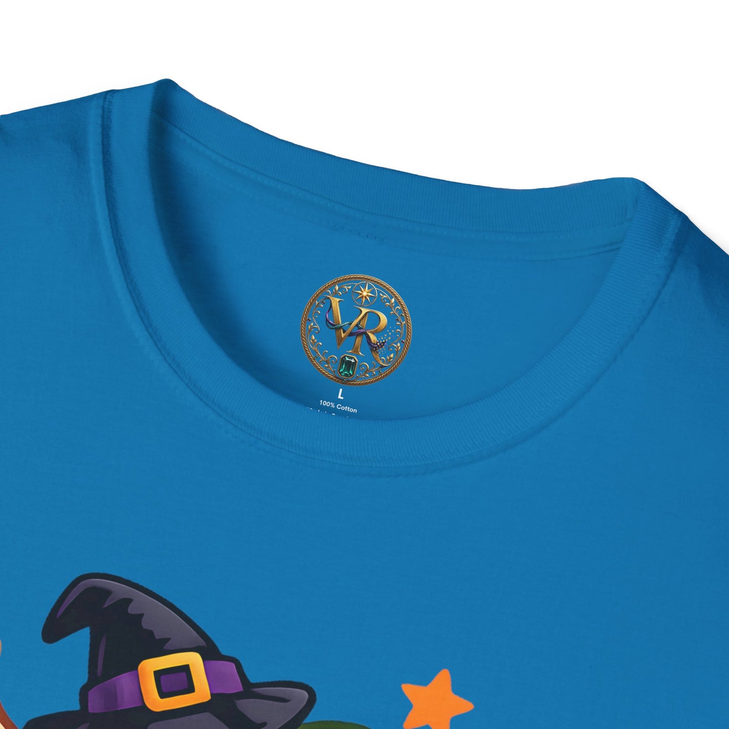 Green Halloween Monster Tee - Dark Heather - product view 3 - Dark Heather