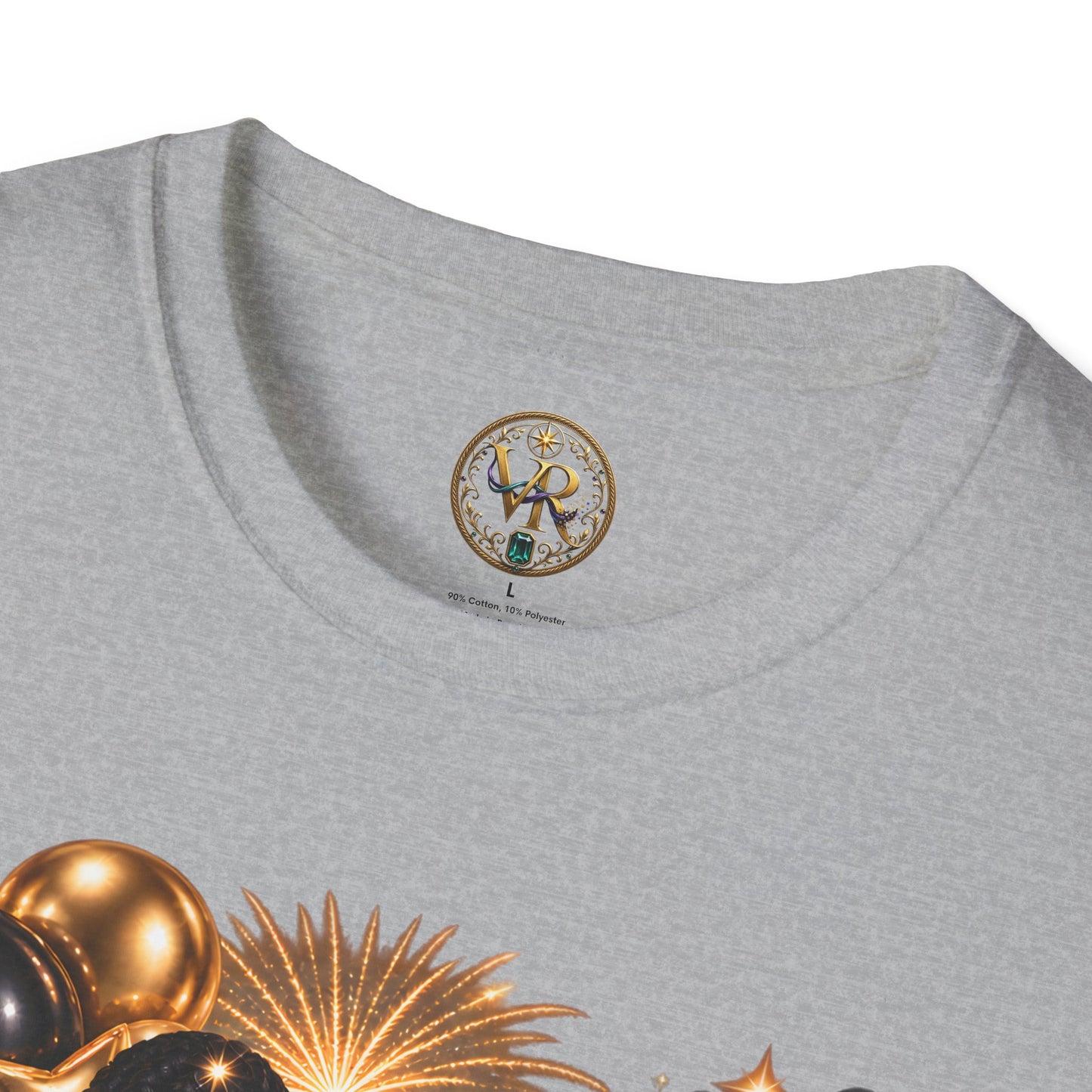 New Year 2027 Celebration Tee - Sport Grey - product view 3 - Sport Grey