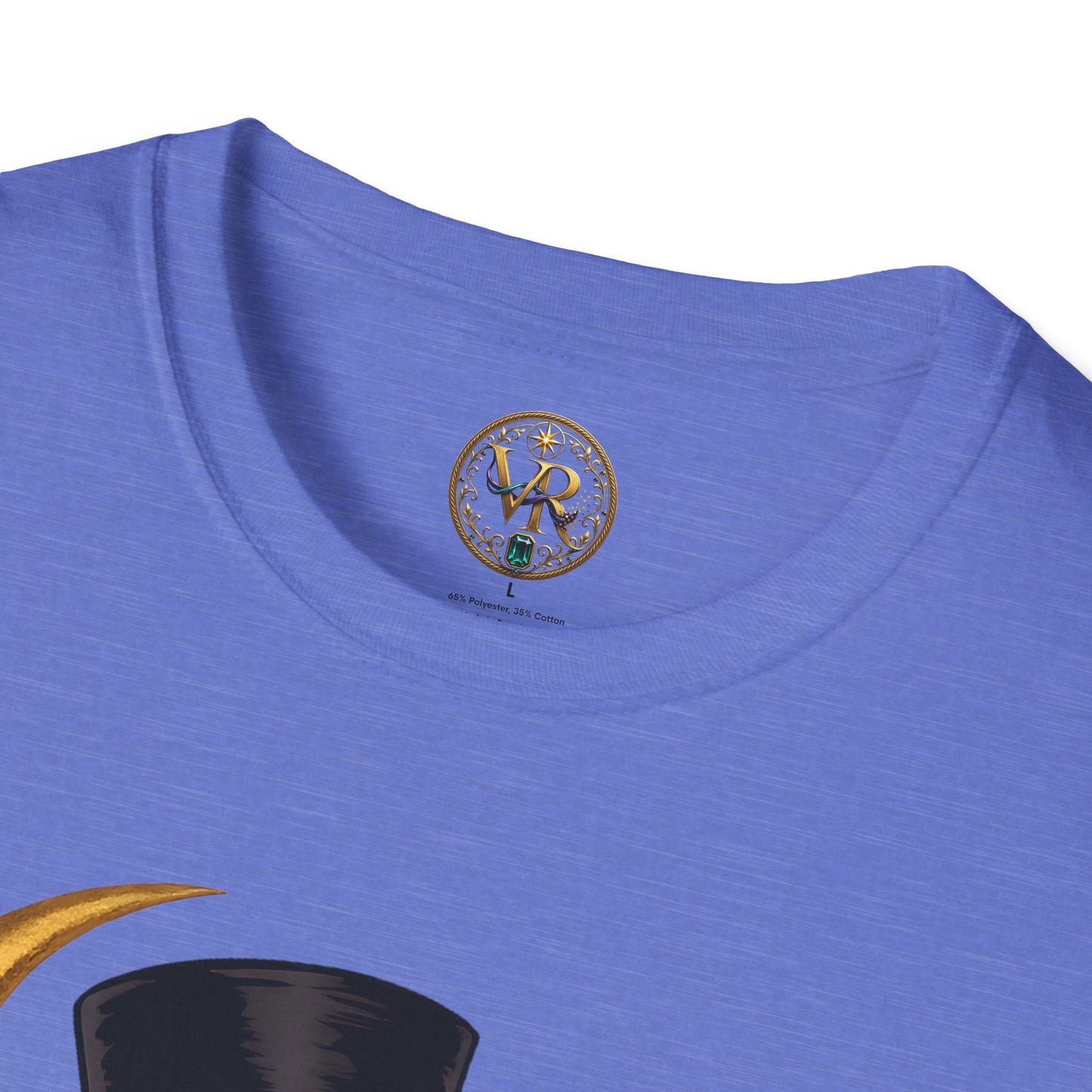 Skeleton Couple Halloween Tee - Gold - product view 3 - Gold