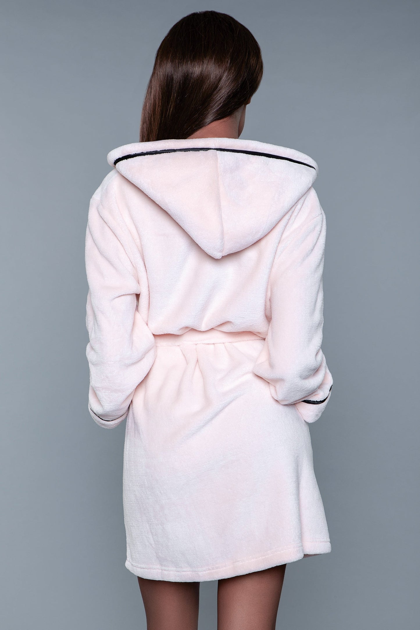 Alyssa Robe - Blush Pink - View 4