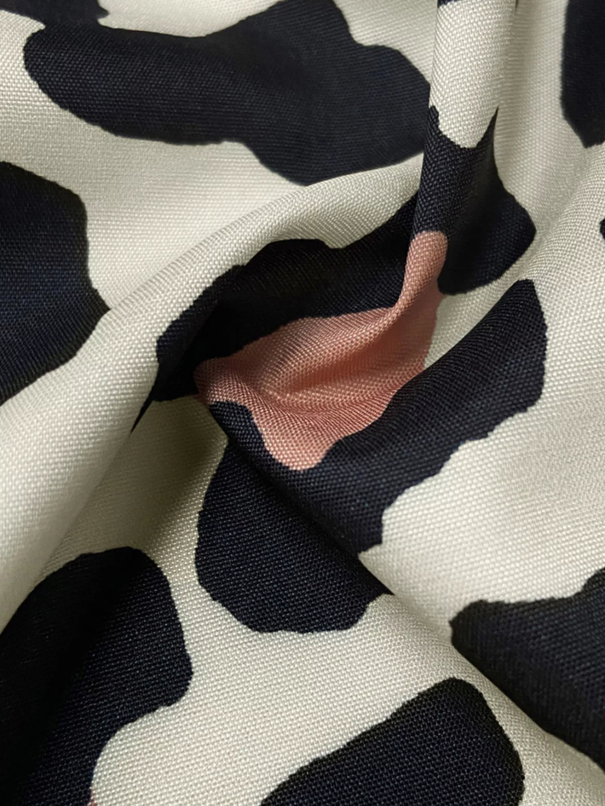 Printed Button-Down Long Sleeve Shirt - Leopard - View 2