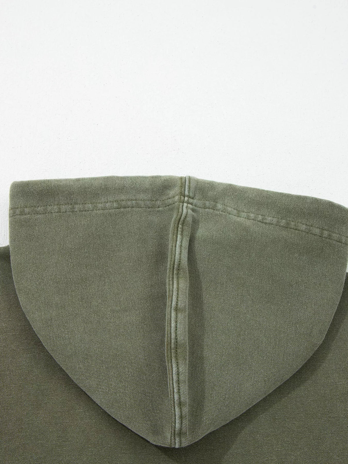 Plaid Sleeve Drawstring Pocket Hoodie - Sage - View 13