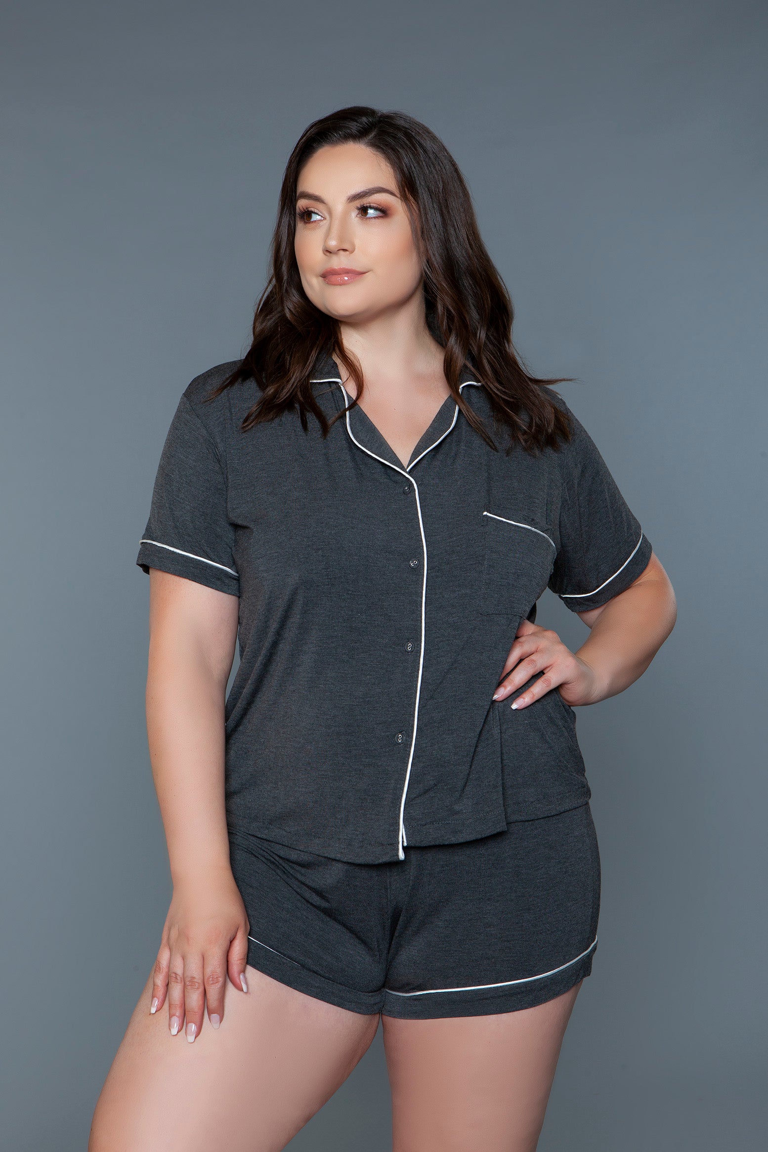 Riley Two Piece PJ Set, front view