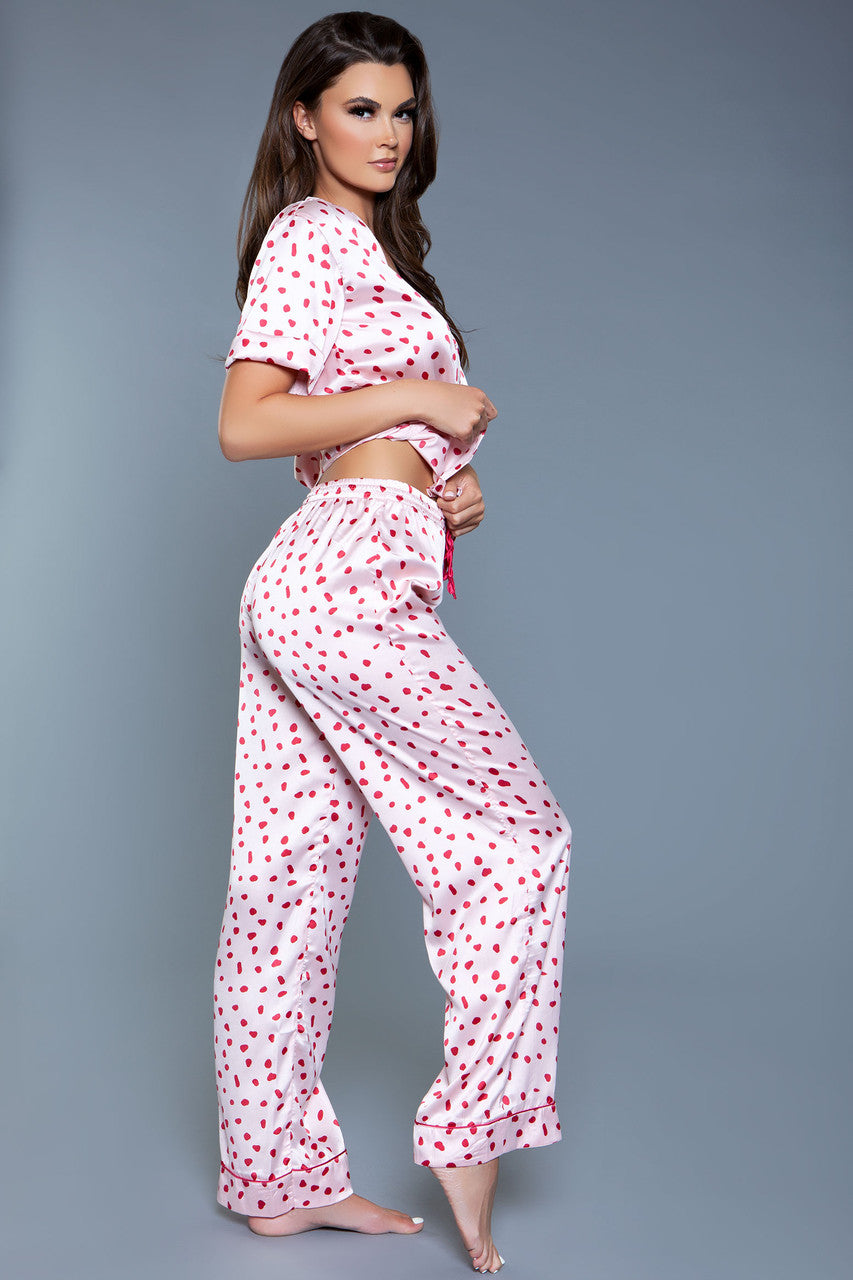 Camellia PJ Set, back view
