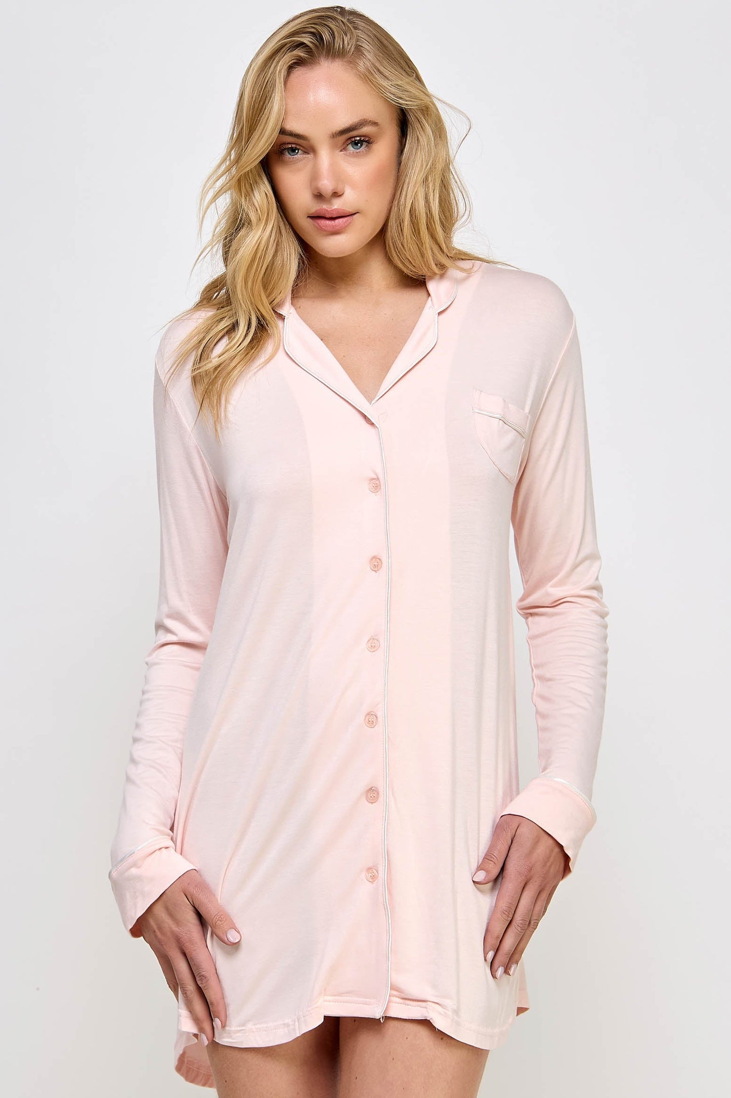 Mahina Sleep Shirt, front view