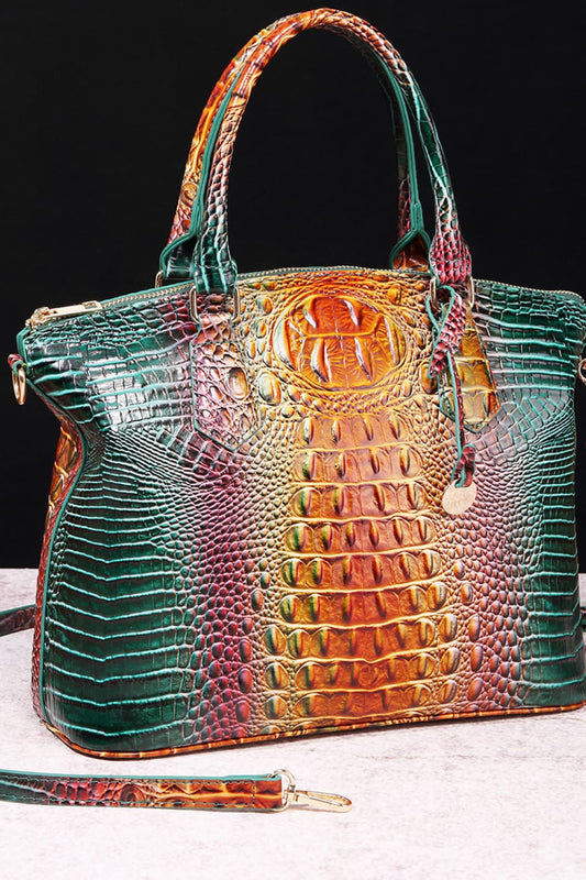 Gradient PU Leather Handbag - product photo 1