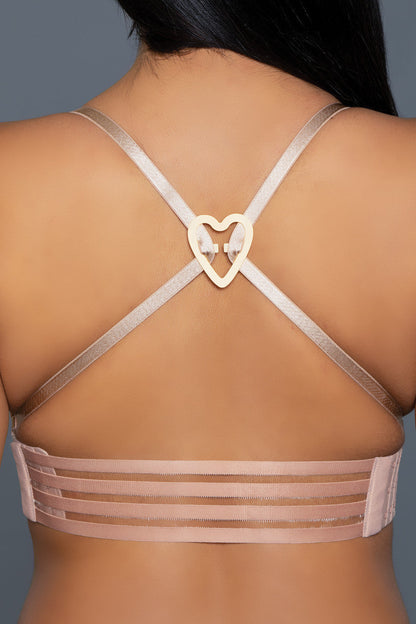 Heart Converting Clips, front view