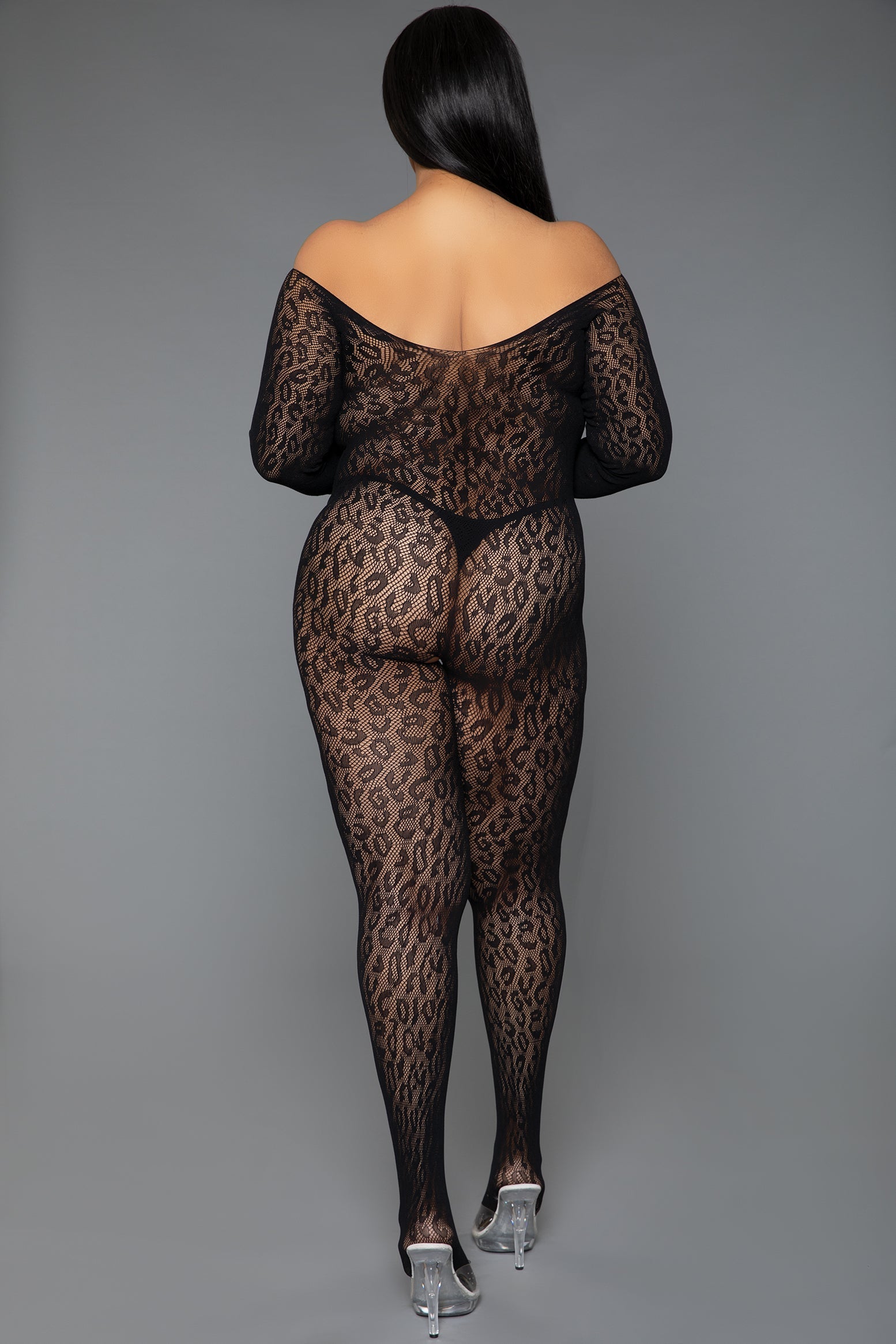 Animal Instinct Bodystocking, side view