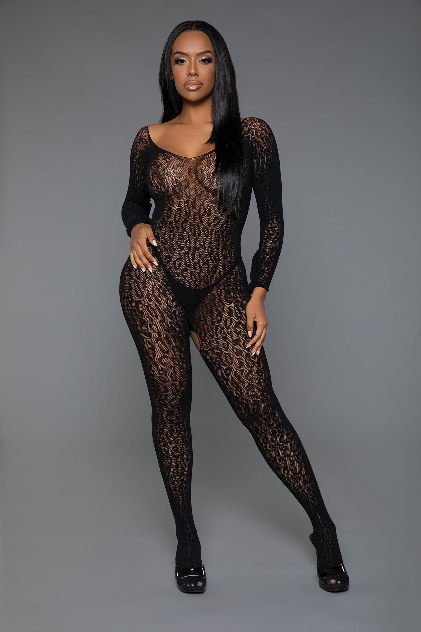 Animal Instinct Bodystocking, front view