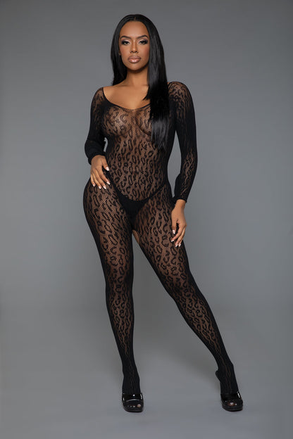 Animal Instinct Bodystocking, front view