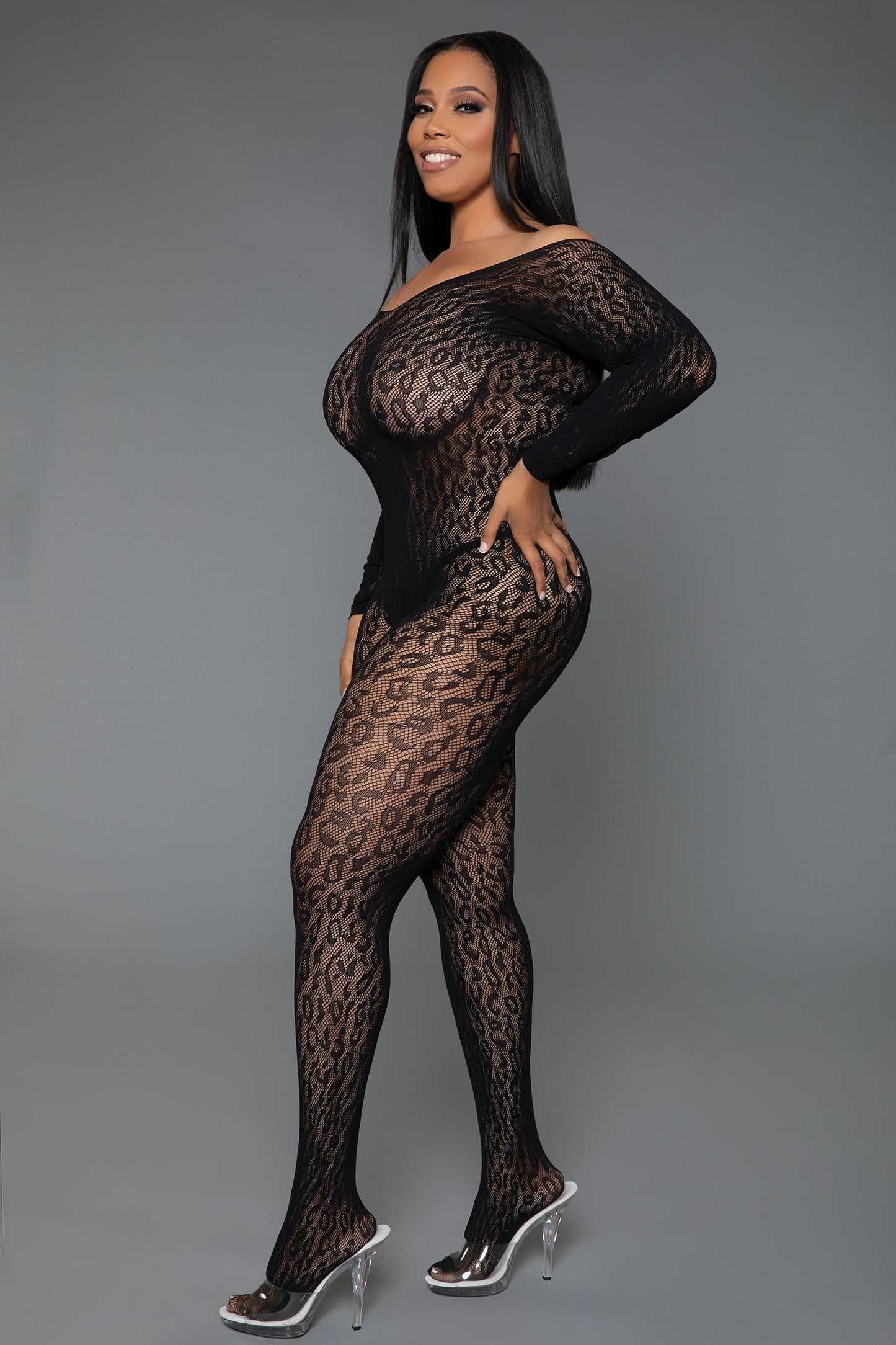 Animal Instinct Bodystocking, front view