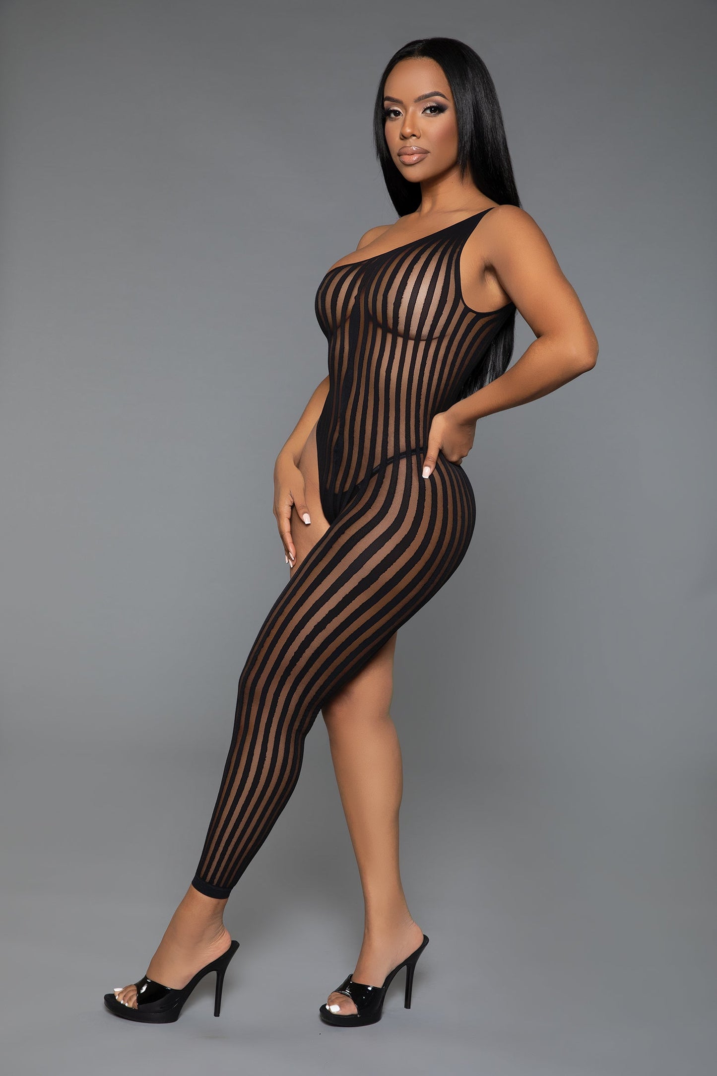 Stealing Hearts Bodystocking, back view