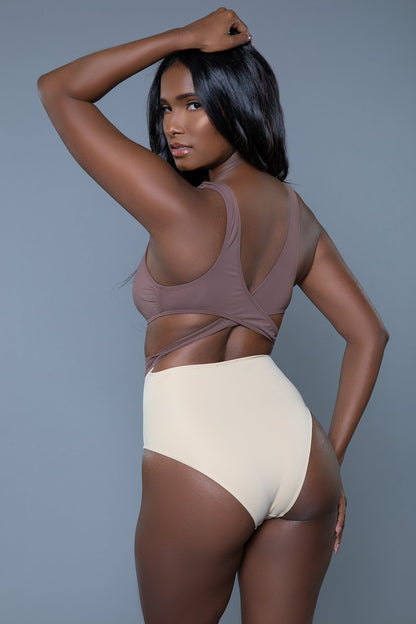 Mia Swimsuit, detail view