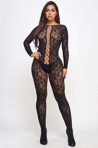 Kiara Bodystocking, front view