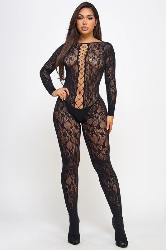 Kiara Bodystocking, front view