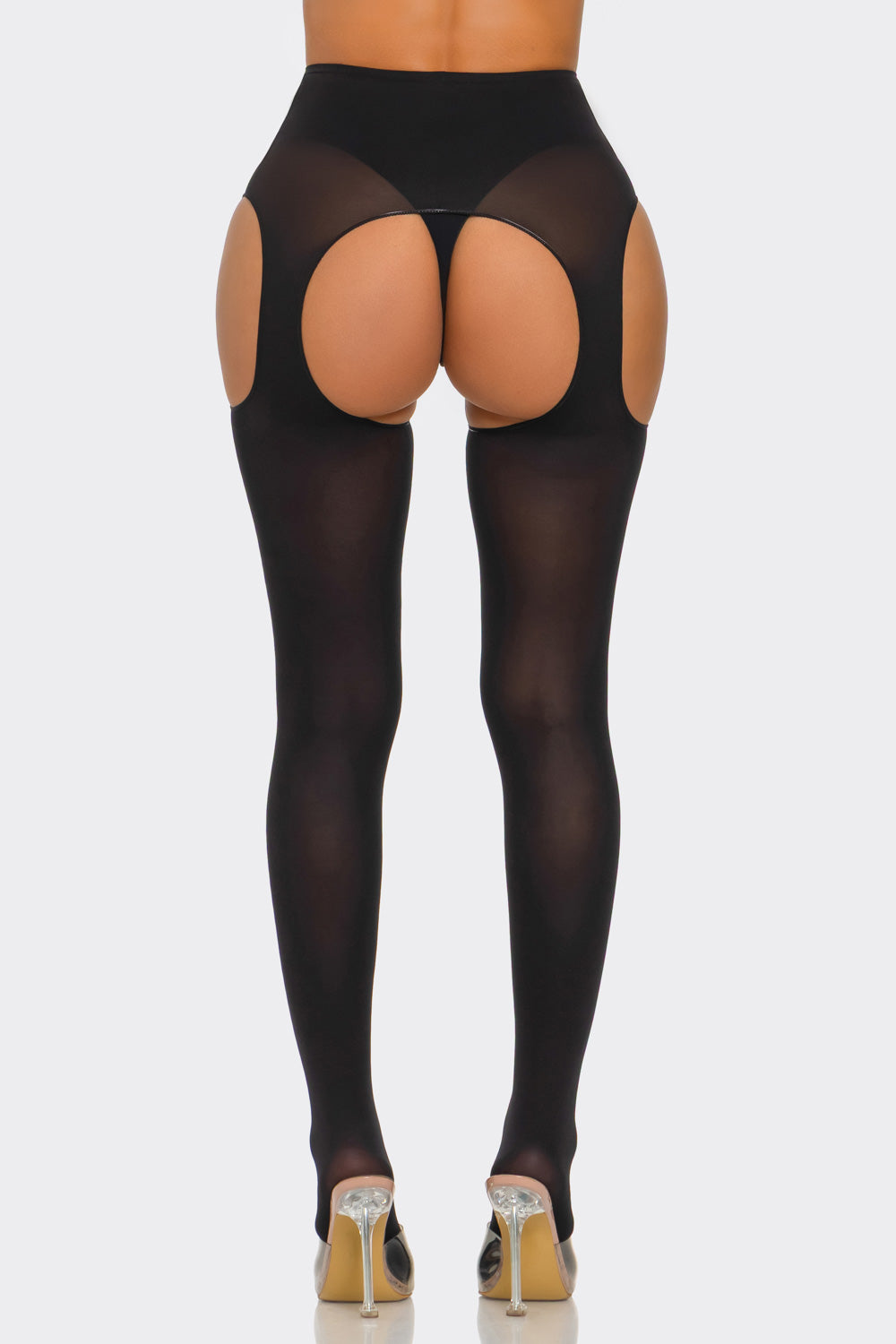 Peekaboo Tights, side view