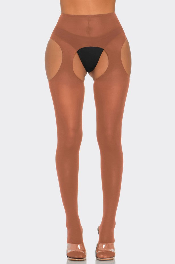 Peekaboo Tights, front view