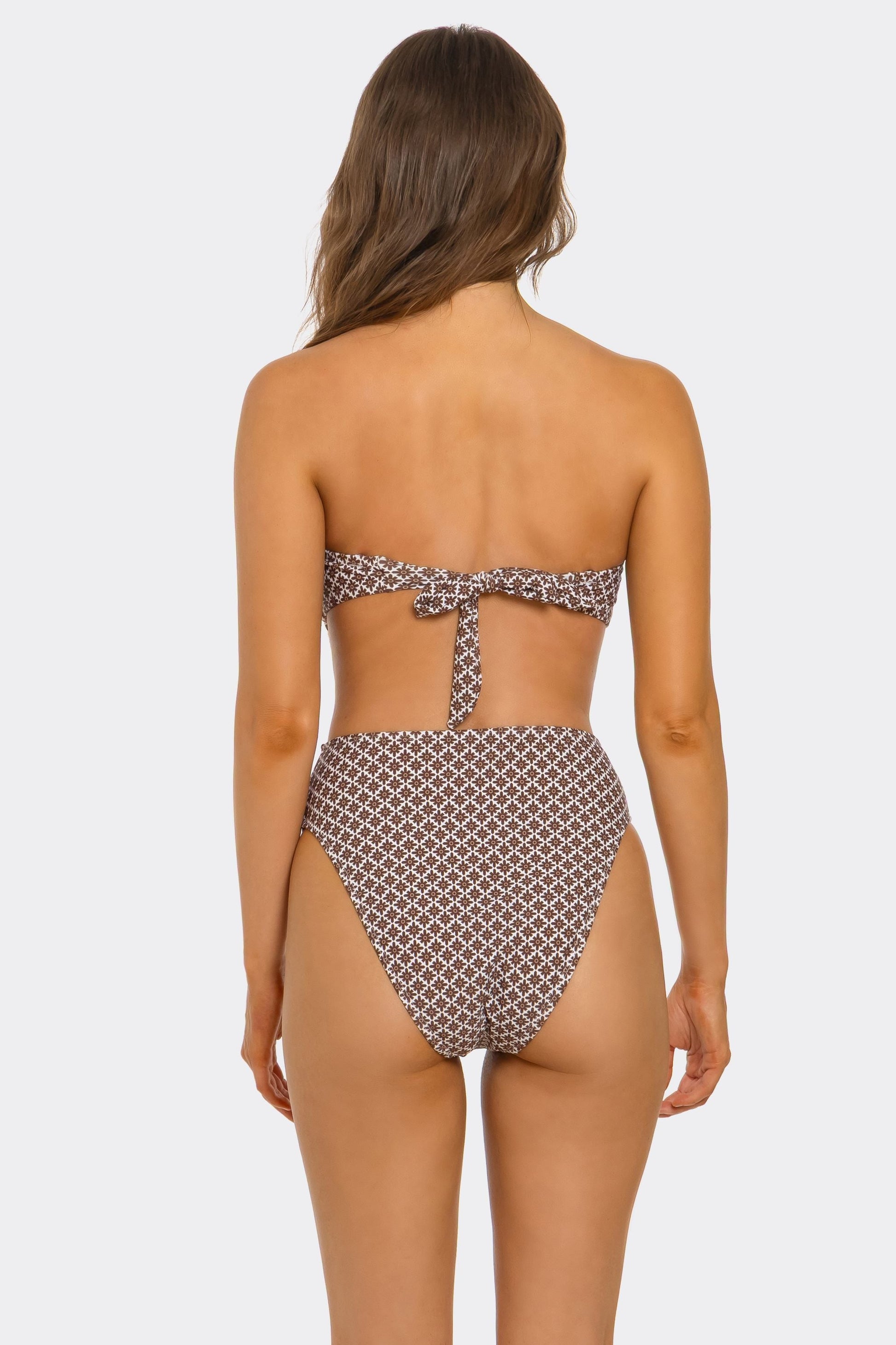 Flora Monokini Swimsuit, back view