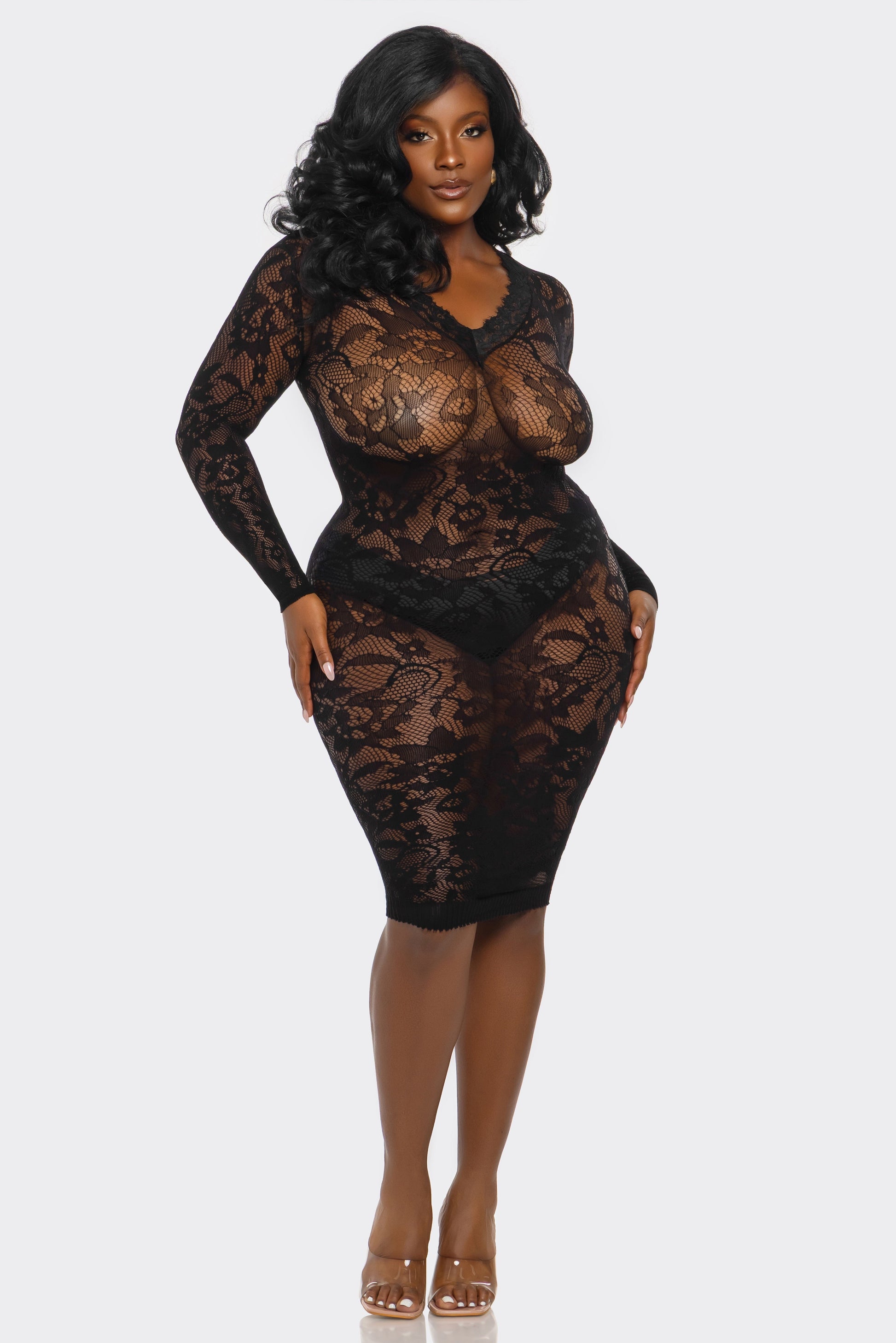 Into You Bodystocking, front view