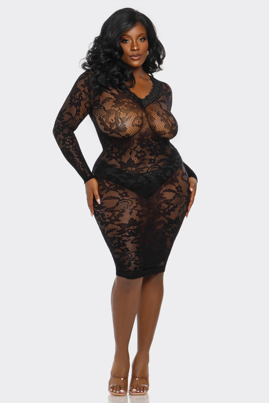 Into You Bodystocking, front view