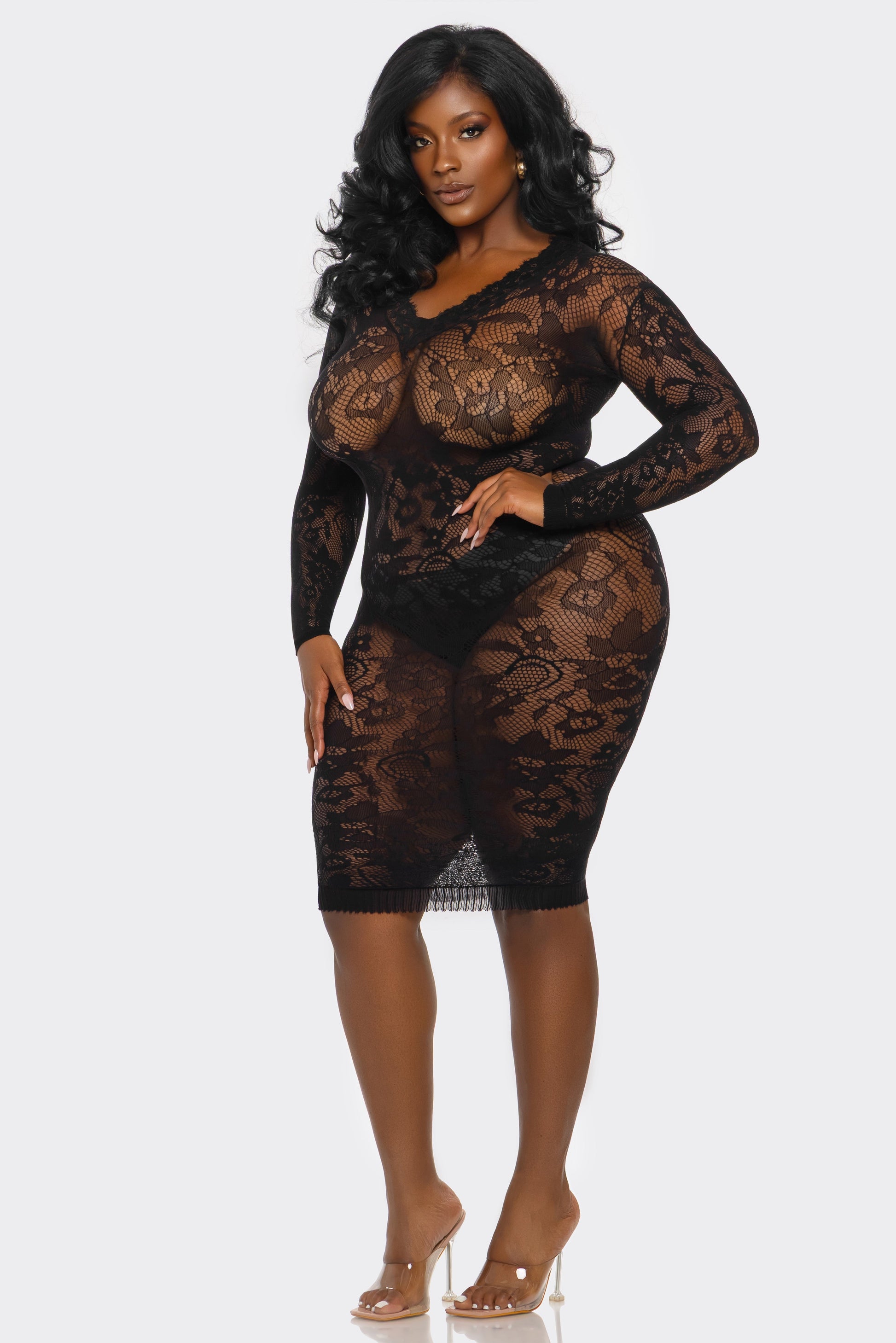 Into You Bodystocking, back view