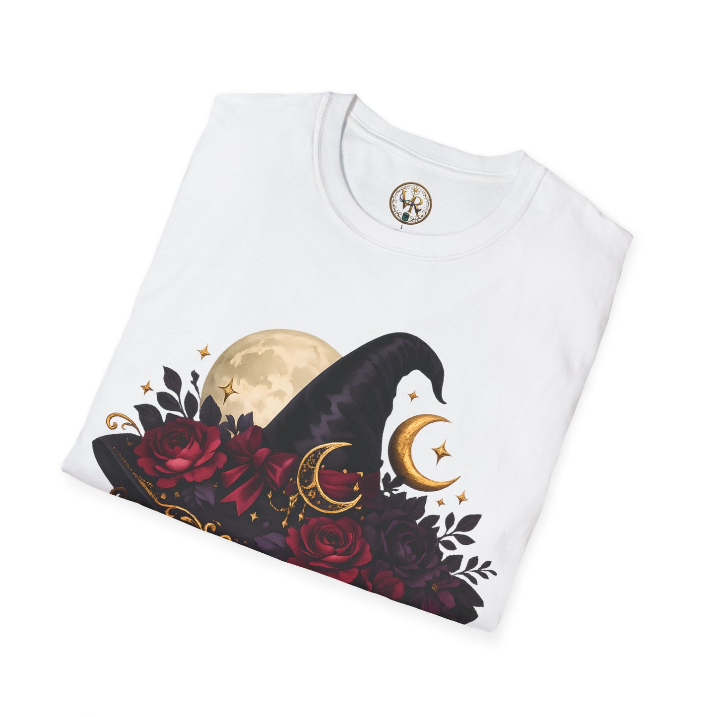 Mystic Crow Moon Tee - White - product view 2 - White