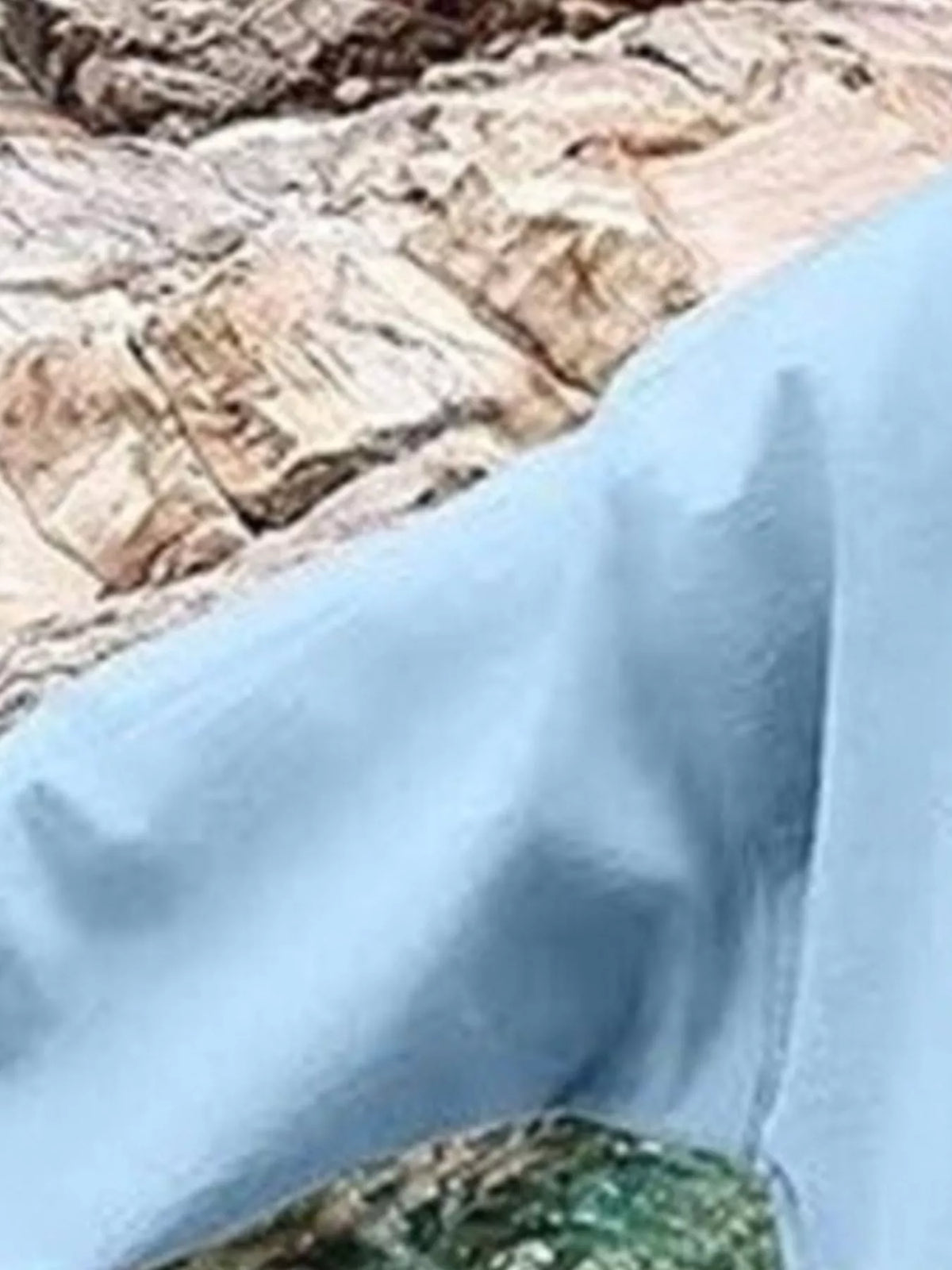 Full Size Halloween Graphic Long Sleeve Hoodie Plus Size - Light Blue - View 2