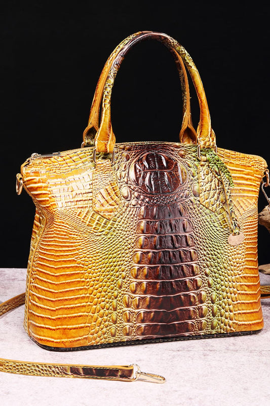 Gradient PU Leather Handbag - product photo 2