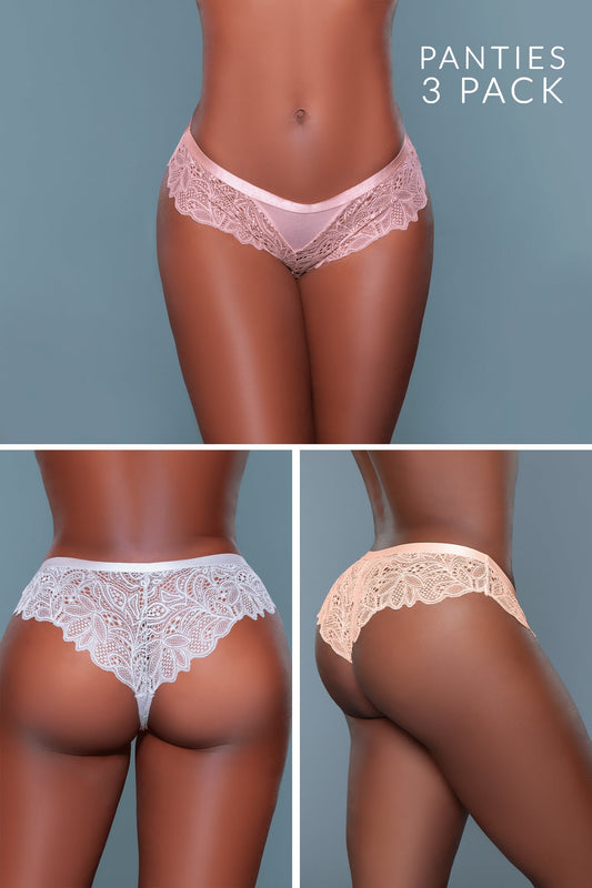 Wren Cheeky 3 Pack, front view