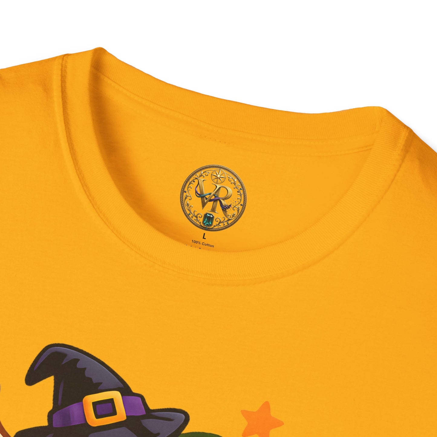 Green Halloween Monster Tee - Sapphire - product view 2 - Sapphire
