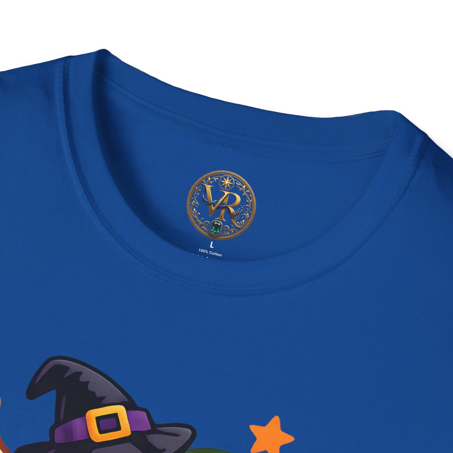 Green Halloween Monster Tee - Light Blue - product view 3 - Light Blue