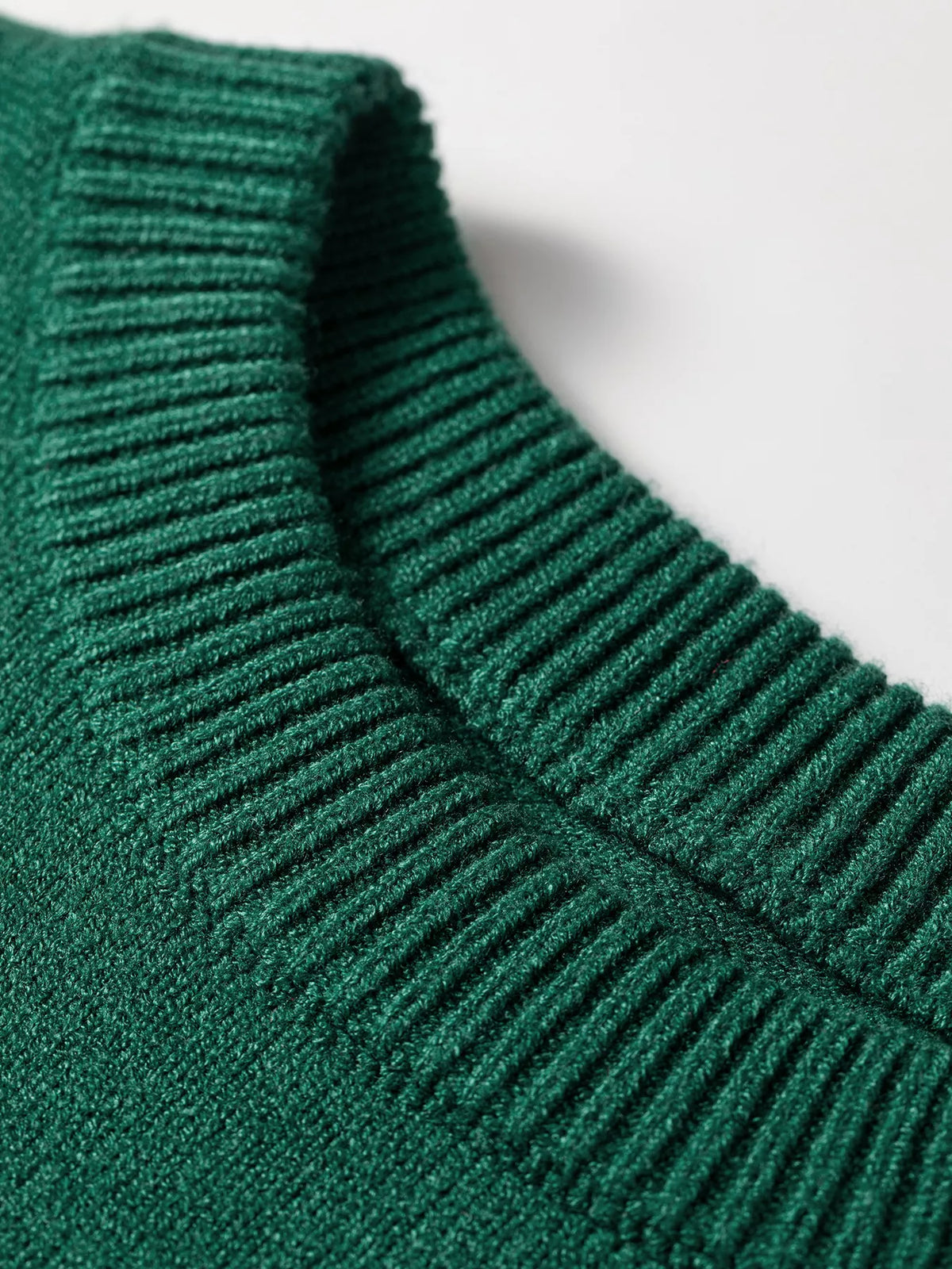 Santa Baby Towel Embroidery Christmas Slogan Pullover Sweater - Dark Green - View 10