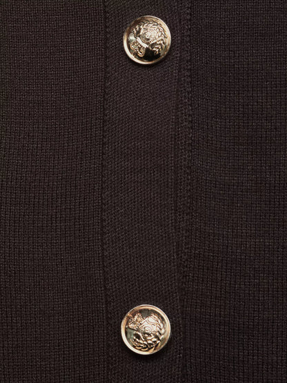 Button Down Long Sleeve Cardigan - Coffee Brown - View 11